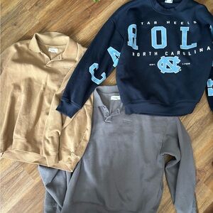 3x Sweater/Sweatshirt Bundle